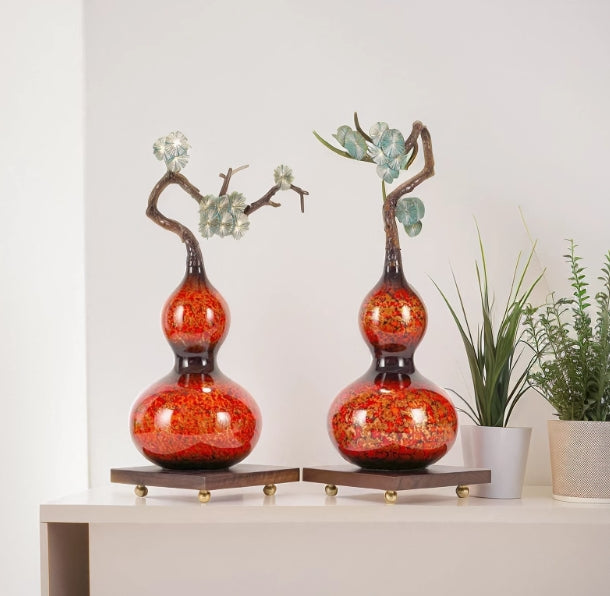 Brass Sunflower gourd Home crafts