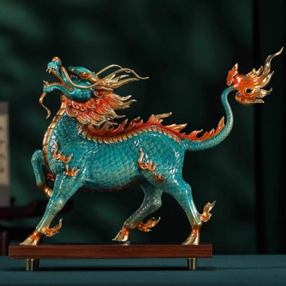 Final payment【Deluxe CB】QILIN brass Home crafts
