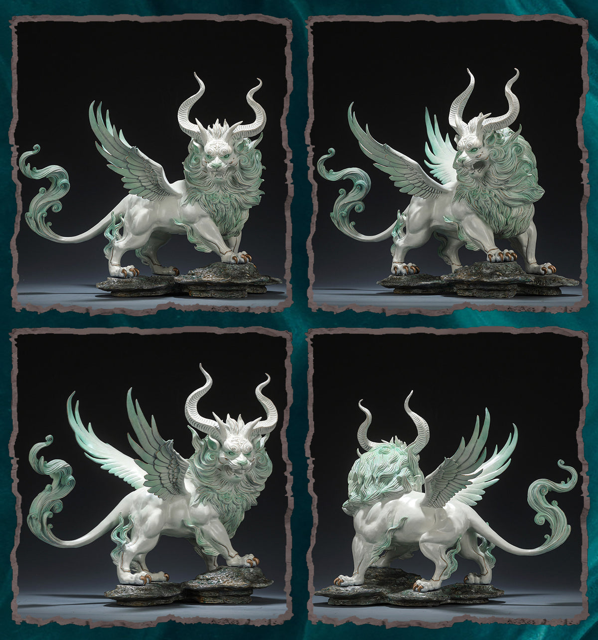 Pre-order【Small size SD】Shanhai Divine Beast brass Home crafts